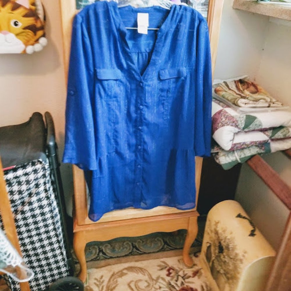 JMS (Just My Style) Blouse - Like New - Discount 30%